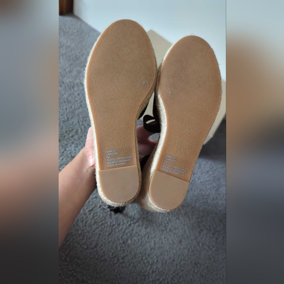 Reformation Camilla Wedge Espadrille. Size 7. - Picture 4 of 8